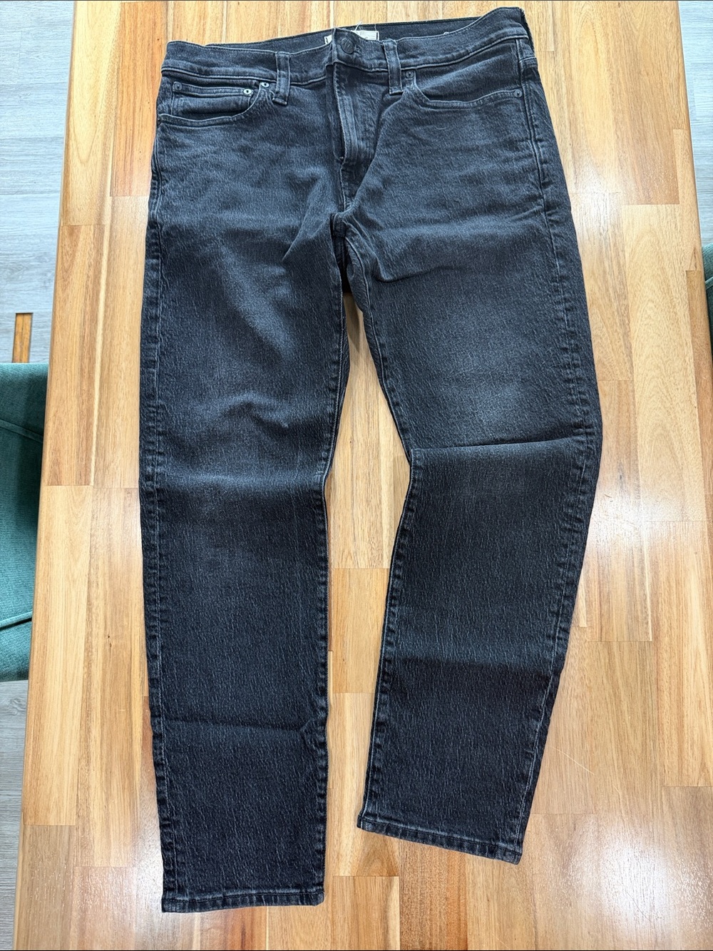 Madewell Men's Slim Straight Black Jeans